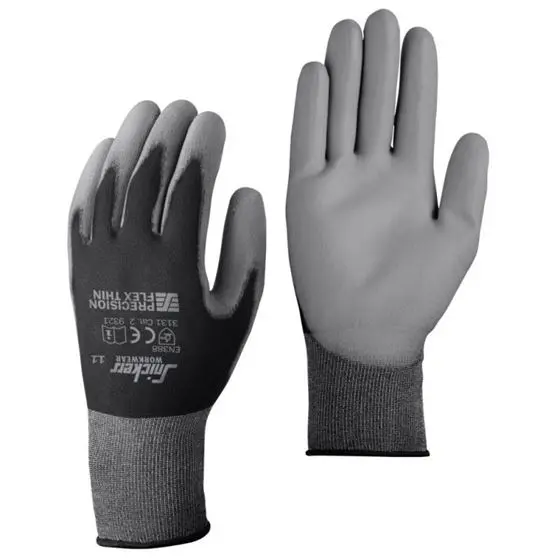 Handschoenen - Werkhandschoenen-Snickers-zwart-grijs-L,-maat-10-92296-1