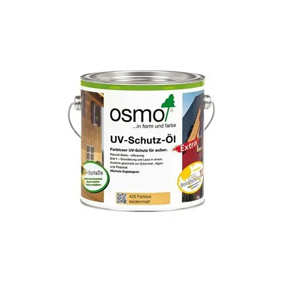 Olie - OSMO UV-beschermingsolie 420 kleurloos 0.75L-98375-1