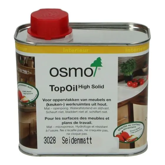 Olie - OSMO-TopOil-3028-Kleurloos-zijdemat-0,5-L-98292-1