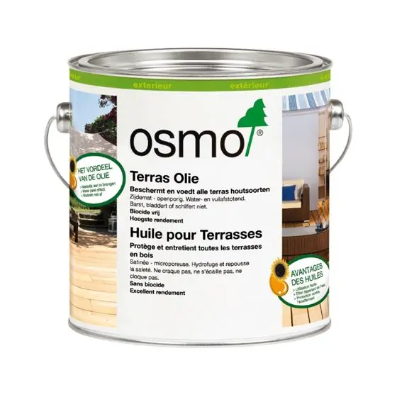 Producten voor buiten - Osmo-Terrasolie-007-Teak 0,75L-98300-1