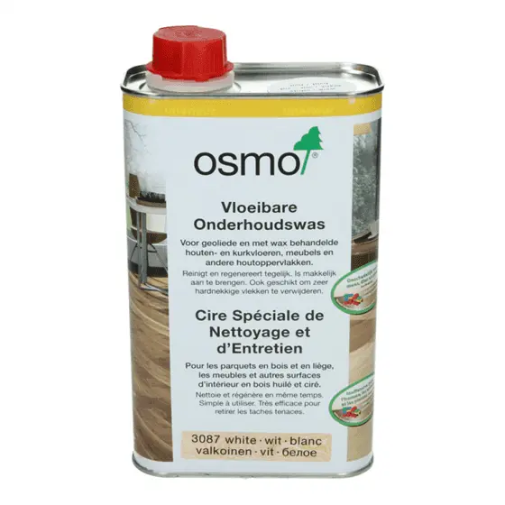 Soort vloer - OSMO-3087-Onderhoudswas-wit-1-L-98265-1