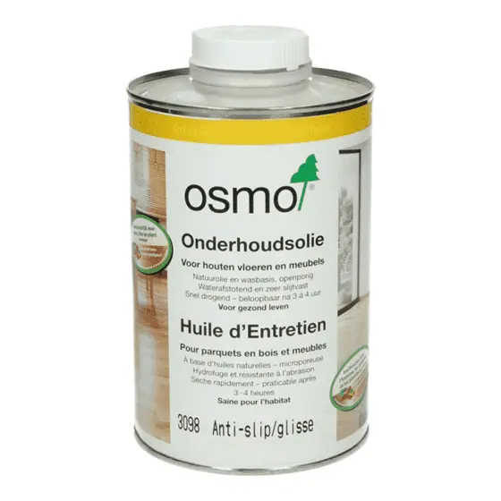 Soort vloer - OSMO-Onderh.olie-3098-Kl.-semimat-Antislip-R9-1-L-98256-1