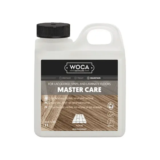 Gelakte vloer - WOCA-Master-Care-Ultramat-1L-97148-1